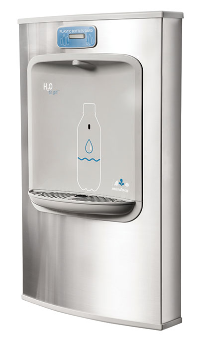 BF16 Wall-Mounted Water Bottle Filling Station by Murdock Manufacturing